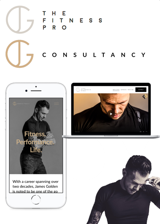 Our work for James Golden aka The Fitness Pro